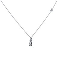 Collana Salvini Donna Battito in Oro bianco Diamante 0.32 Ct 20086642 - 20086642